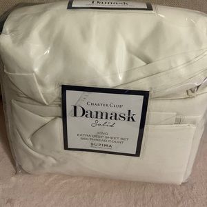 Charter Club Extra Deep Sheet Set 550 Thread